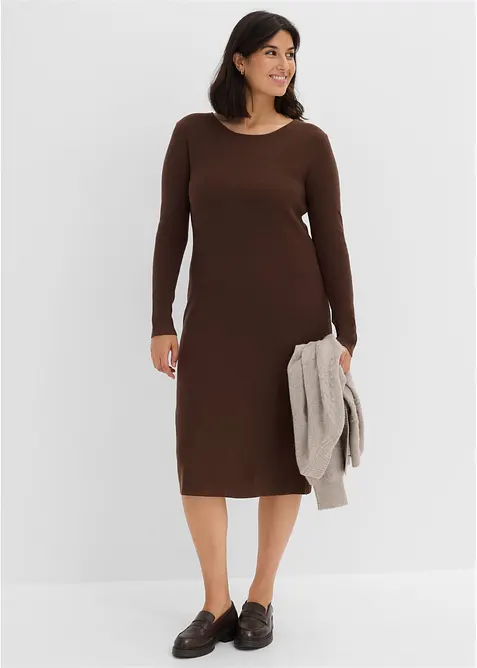 Abito in maglia di misto viscosa, bonprix