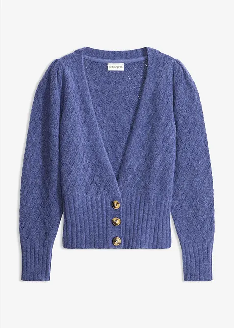 Cardigan in filato fine, bonprix