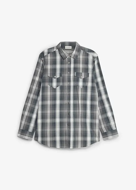 Camicia a maniche lunghe con taglio comfort, bonprix