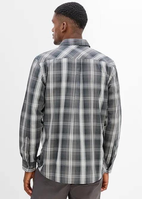 Camicia a maniche lunghe con taglio comfort, bonprix