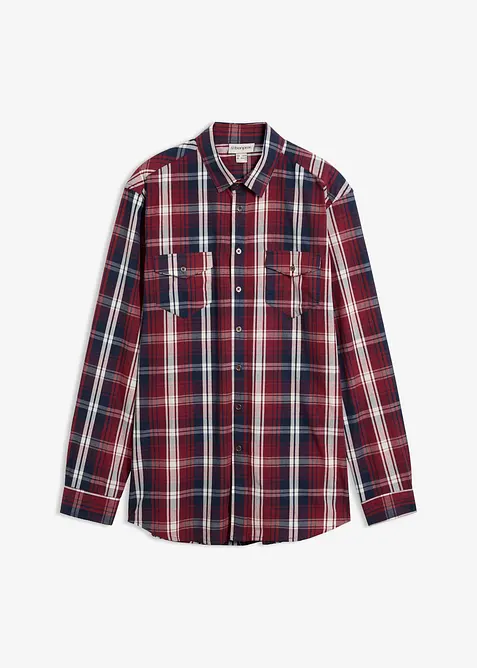 Camicia a maniche lunghe con taglio comfort, bonprix