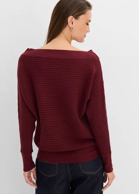 Maglione in filato fine misto viscosa, bonprix