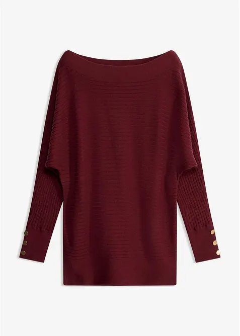 Maglione in filato fine misto viscosa, bonprix