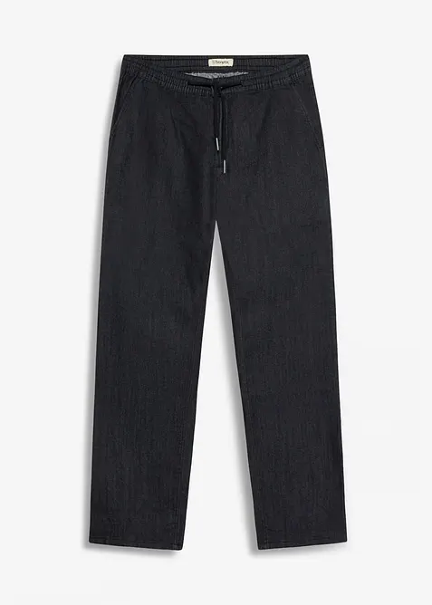 Jeans leggeri con elastico in vita regular fit, straight, bonprix