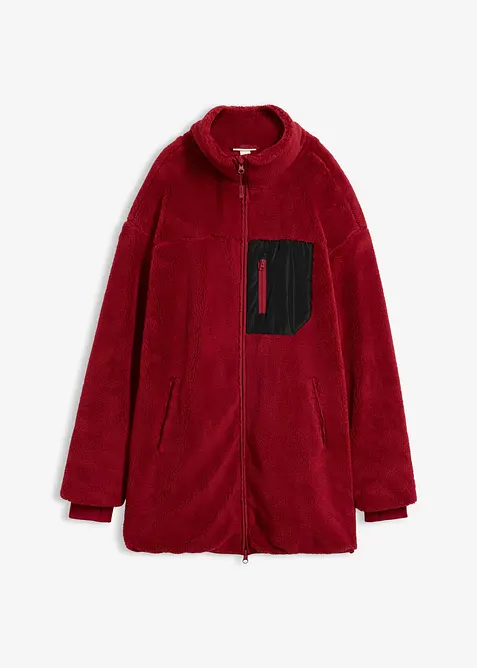 Giacca in pile teddy, bonprix