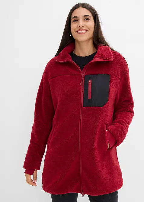 Giacca in pile teddy, bonprix