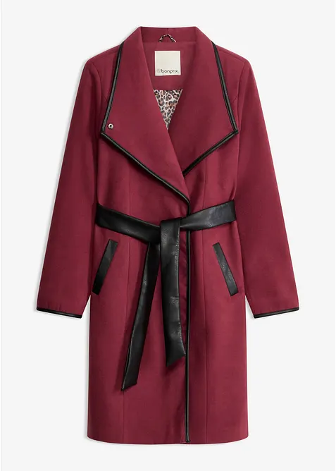 Cappotto corto in simil lana, bonprix