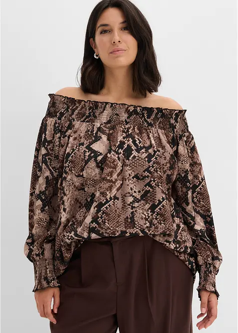 Blusa con fondo asimmetrico, bonprix