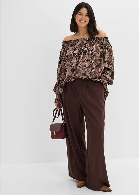 Blusa con fondo asimmetrico, bonprix