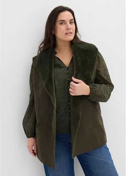 Gilet in ecopelliccia, bonprix