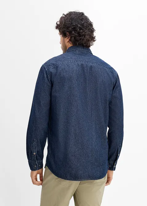 Camicia in jeans di puro cotone, bonprix