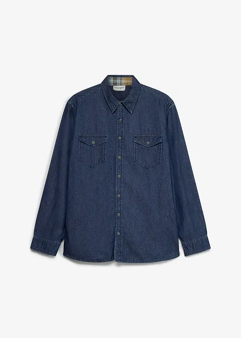Camicia in jeans di puro cotone, bonprix