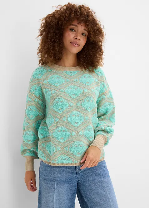 Maglione boxy, bonprix