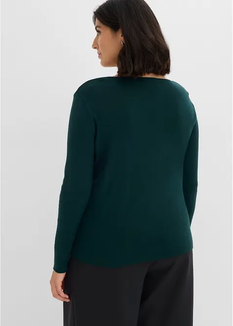 Maglia in filato fine di misto viscosa morbido, bonprix