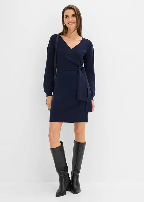 Abito in maglia di misto viscosa, bonprix