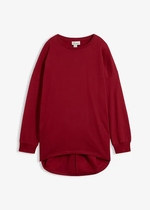 Felpa oversize in puro cotone, bonprix