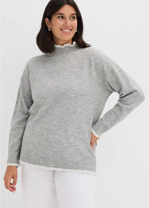 Maglione a collo alto, bonprix