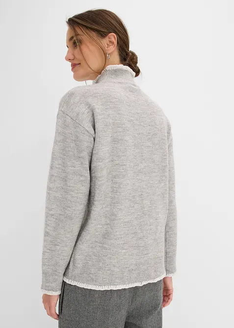 Maglione a collo alto, bonprix