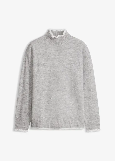 Maglione a collo alto, bonprix
