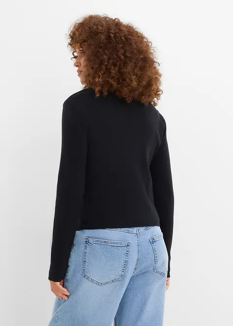 Cardigan corto in filato fine, bonprix