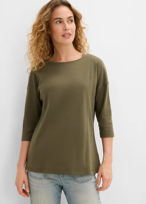 Maglia in cotone pesante, bonprix