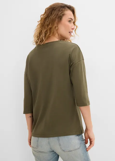 Maglia in cotone pesante, bonprix