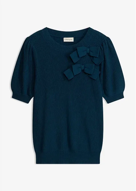 Maglione con fiocchi, bonprix