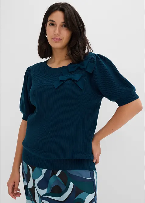 Maglione con fiocchi, bonprix