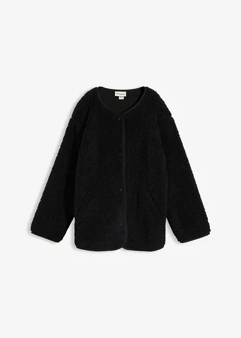 Giacca in pile teddy, bonprix