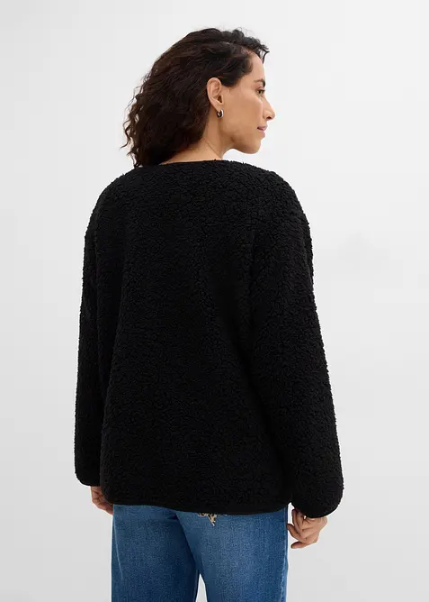 Giacca in pile teddy, bonprix