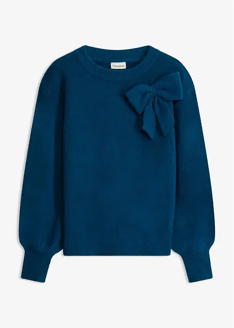Maglione con fiocco, bonprix