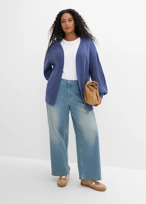 Cardigan a trecce, bonprix