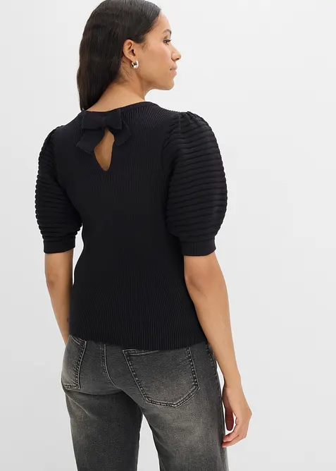 Maglione con maniche a palloncino, bonprix