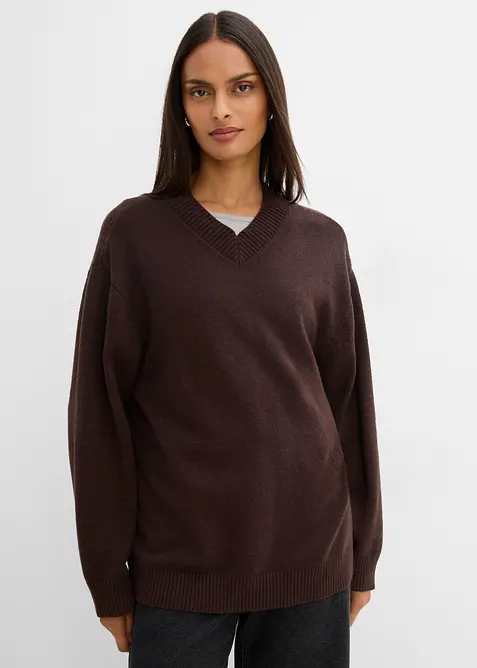 Maglione in misto viscosa, bonprix