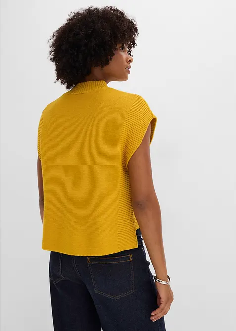 Gilet in maglia con viscosa, bonprix