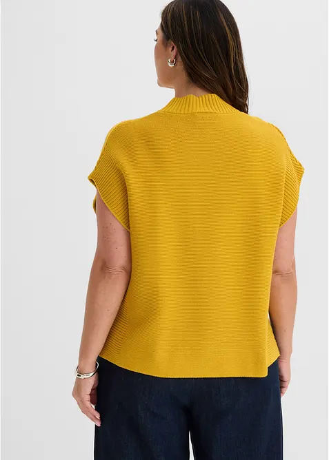 Gilet in maglia con viscosa, bonprix
