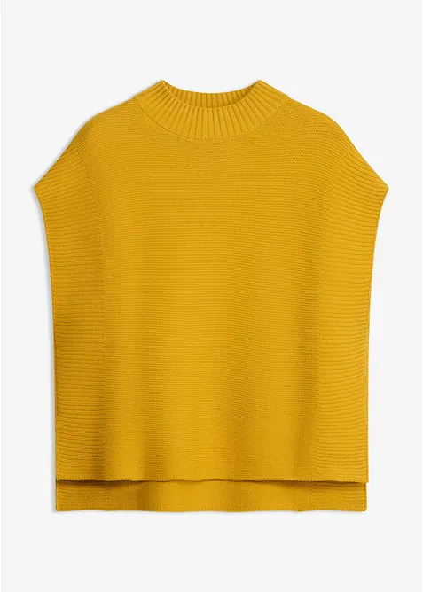 Gilet in maglia con viscosa, bonprix