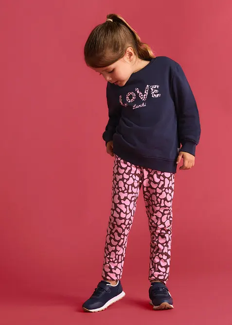 Leggings Lurchi in misto cotone biologico elasticizzato (pacco da 2), Lurchi