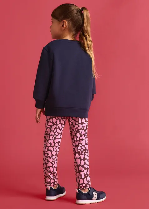 Leggings Lurchi in misto cotone biologico elasticizzato (pacco da 2), Lurchi