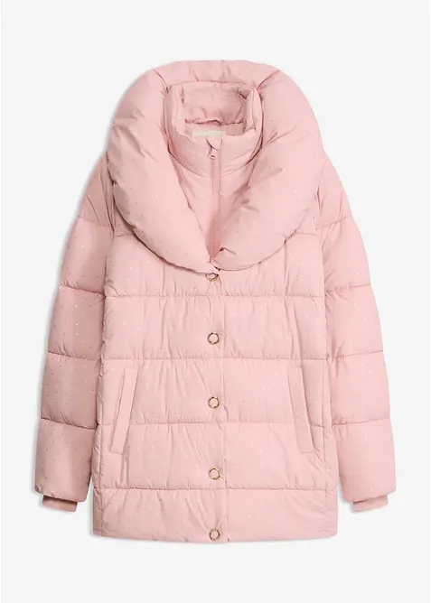 Giacca trapuntata in fantasia glitterata, bonprix
