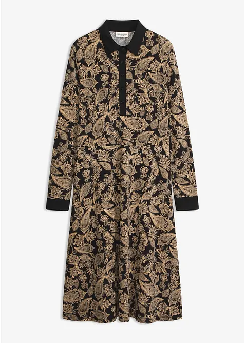 Abito di jersey con fantasia paisley, bonprix