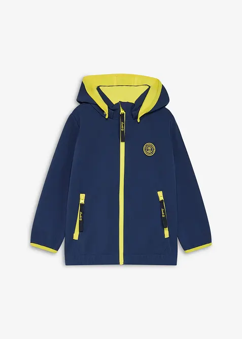 Softshell Lurchi con dettagli a contrasto, idrorepellente, Lurchi