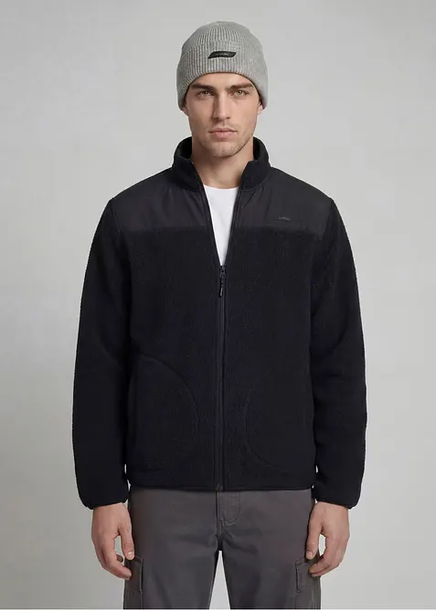 Giacca JJ REBEL in pile teddy, JJ REBEL