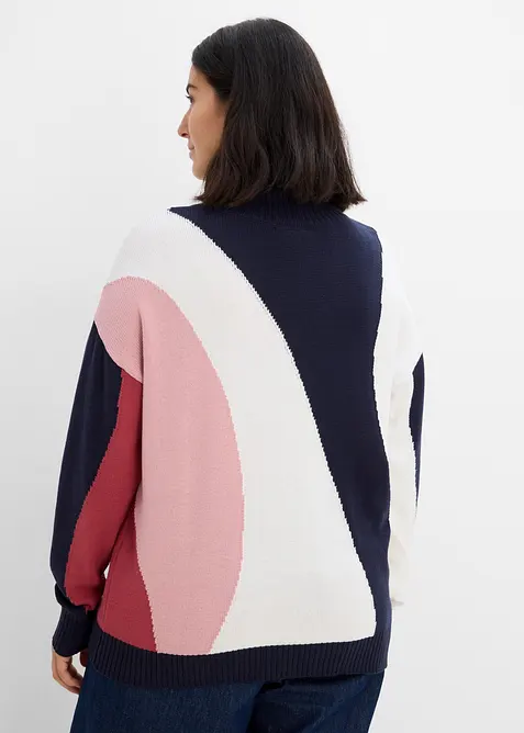 Maglione in misto cotone, bonprix