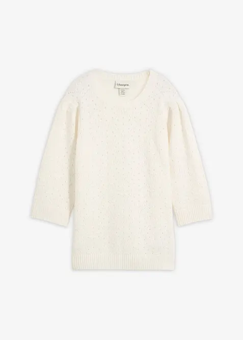 Maglione traforato, bonprix