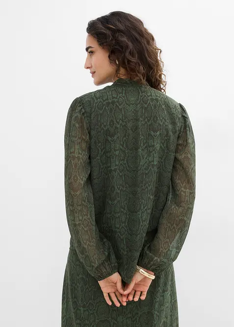 Blusa con dettagli in pizzo, bonprix