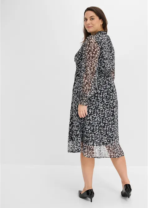 Abito midi con orlo asimmetrico, bonprix