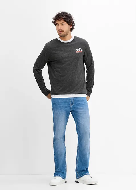 Maglia a maniche lunghe (pacco da 2), bonprix