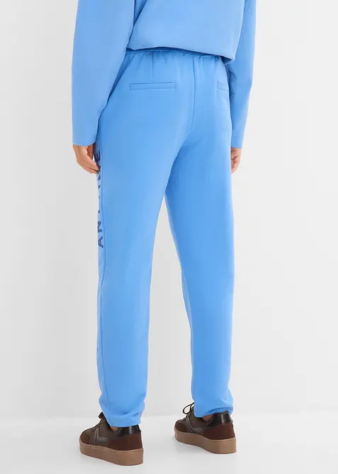 Pantaloni da jogging in misto cotone biologico elasticizzato, bonprix