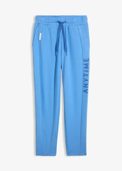 Pantaloni da jogging in misto cotone biologico elasticizzato, bonprix